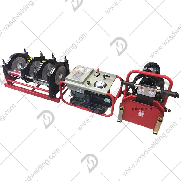 Saldatore idraulico per fusione di testa per tubi HDPE da 355 mm
